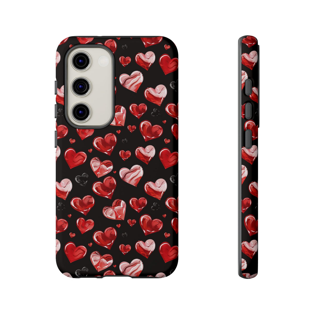 Heart Pattern Phone Case – Stylish & Loving Design for Your Device 365