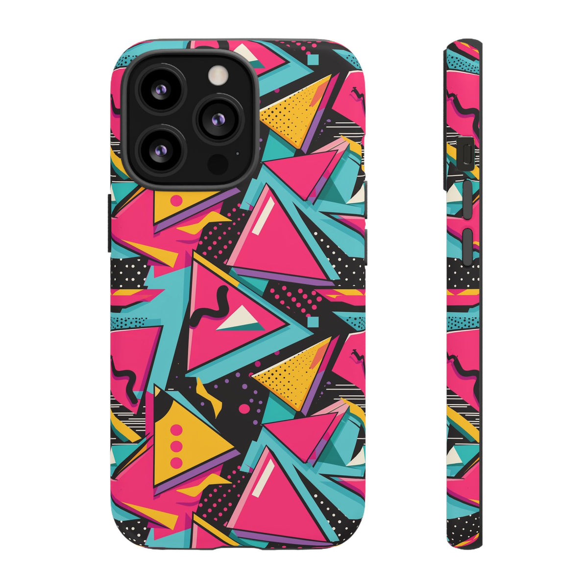 Retro 80s Seamless Phone Case – Vintage Style Meets Modern Protection 098