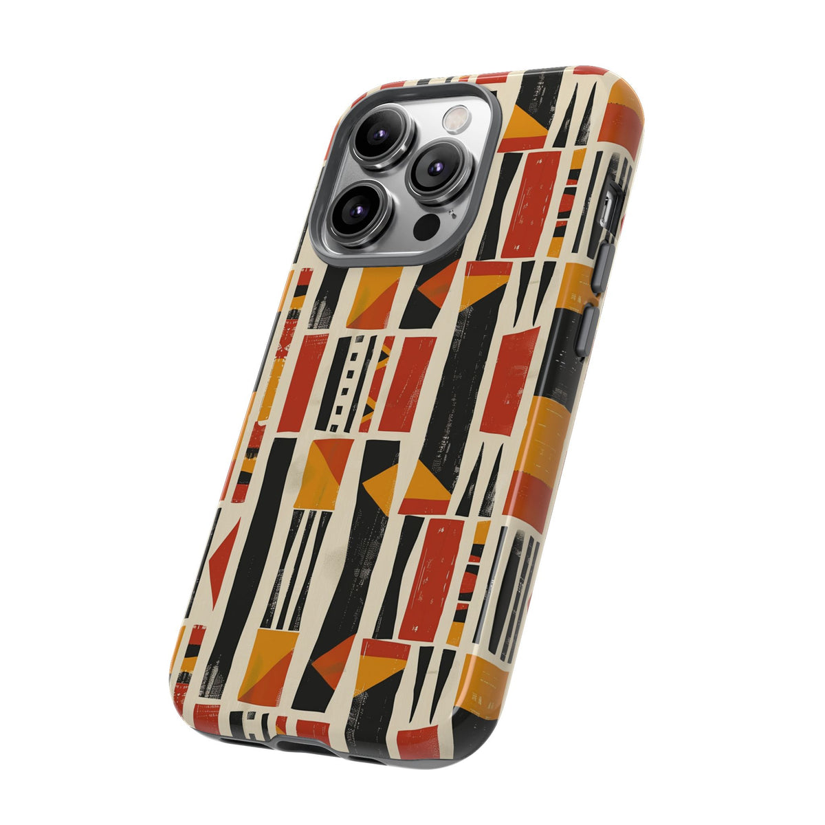 Stylish African Pattern Phone Case – Unique and Vibrant Protection 161