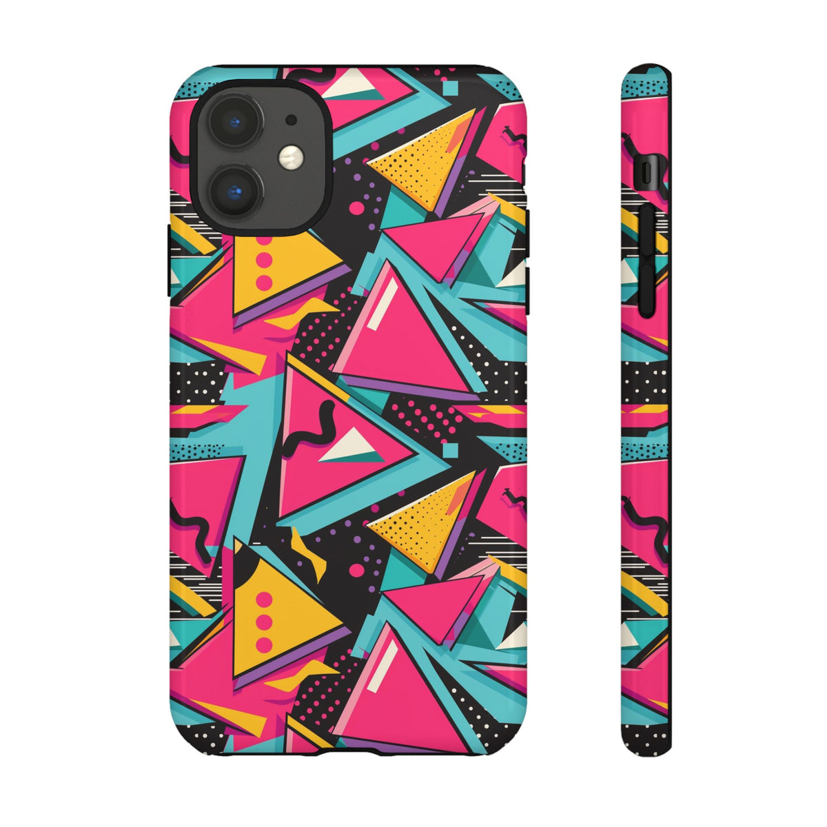 Retro 80s Seamless Phone Case – Vintage Style Meets Modern Protection 098