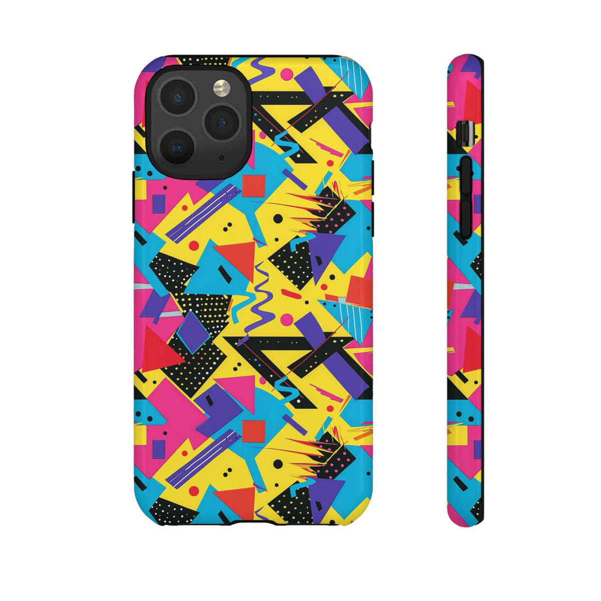 90s Themed Seamless Pattern Phone Case – Embrace Retro Style and Protection 223