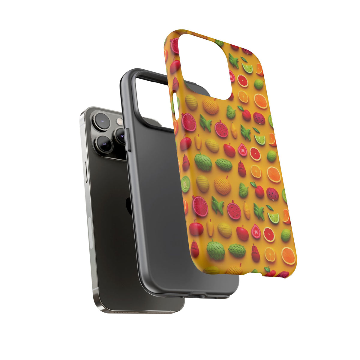 Fruit Pattern Phone Case – Vibrant & Fun Design for Your Smartphone 822