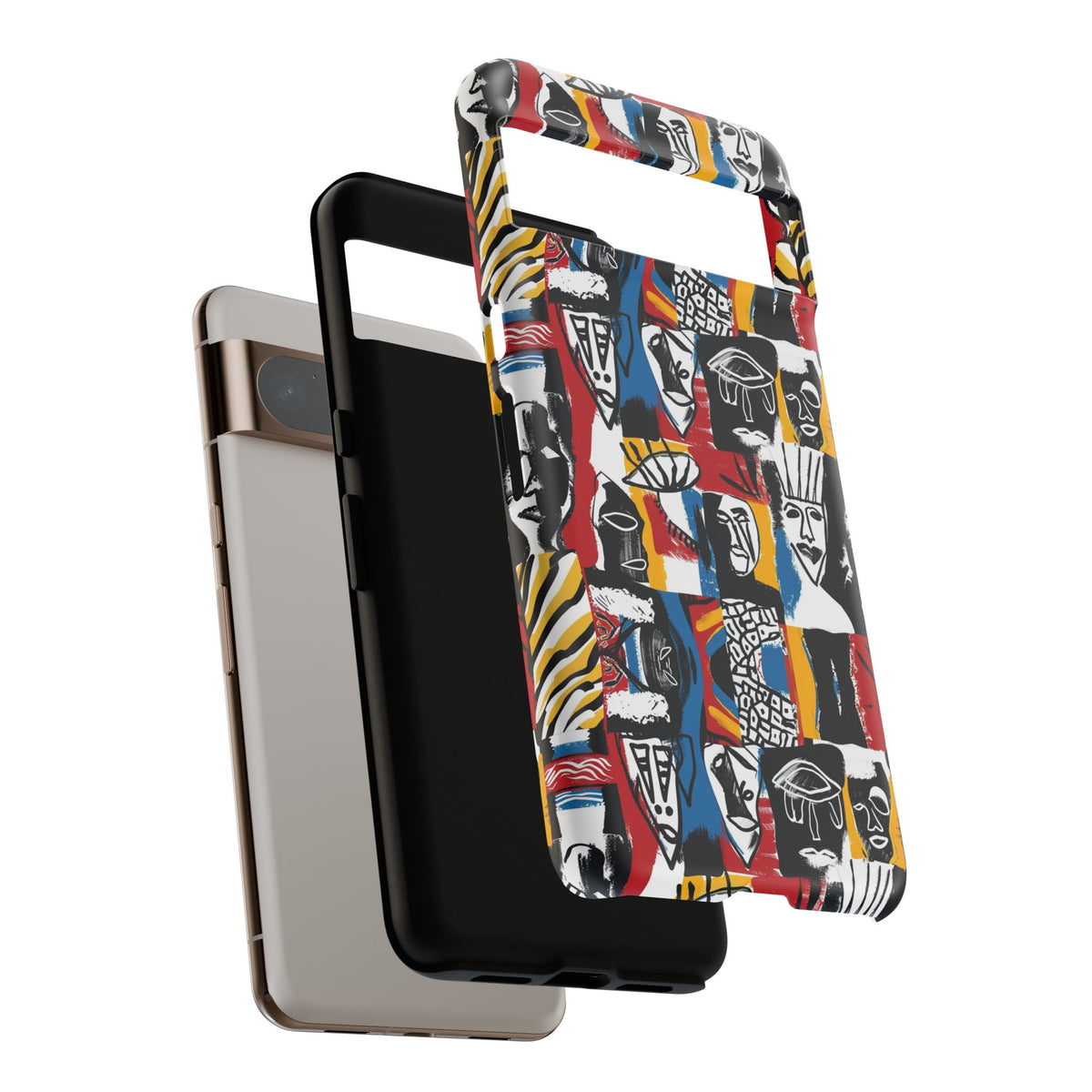 Stylish African Pattern Phone Case – Unique and Vibrant Protection 105