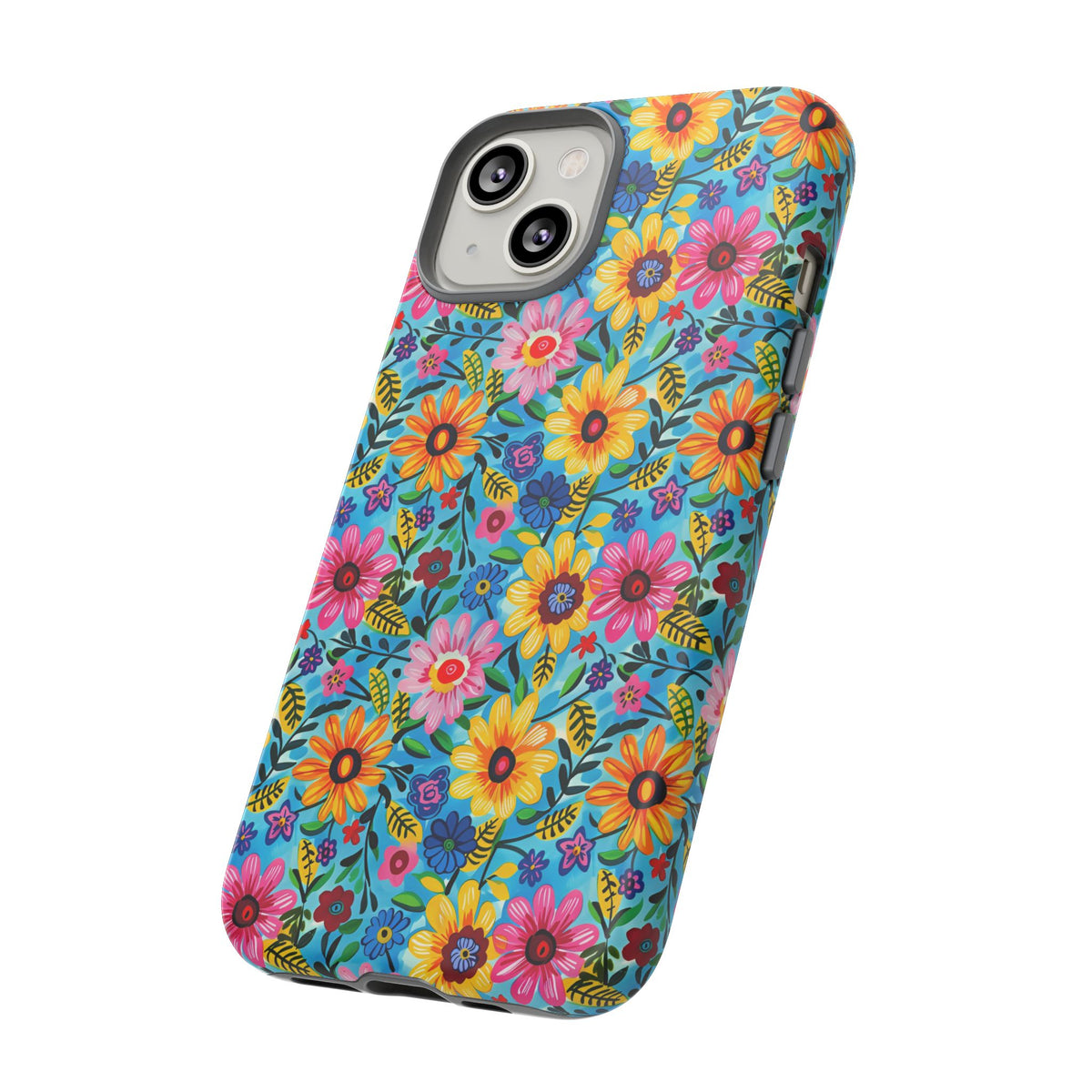 Frida Kahlo's Flower Phone Case – Artistic Elegance for Your Phone 9