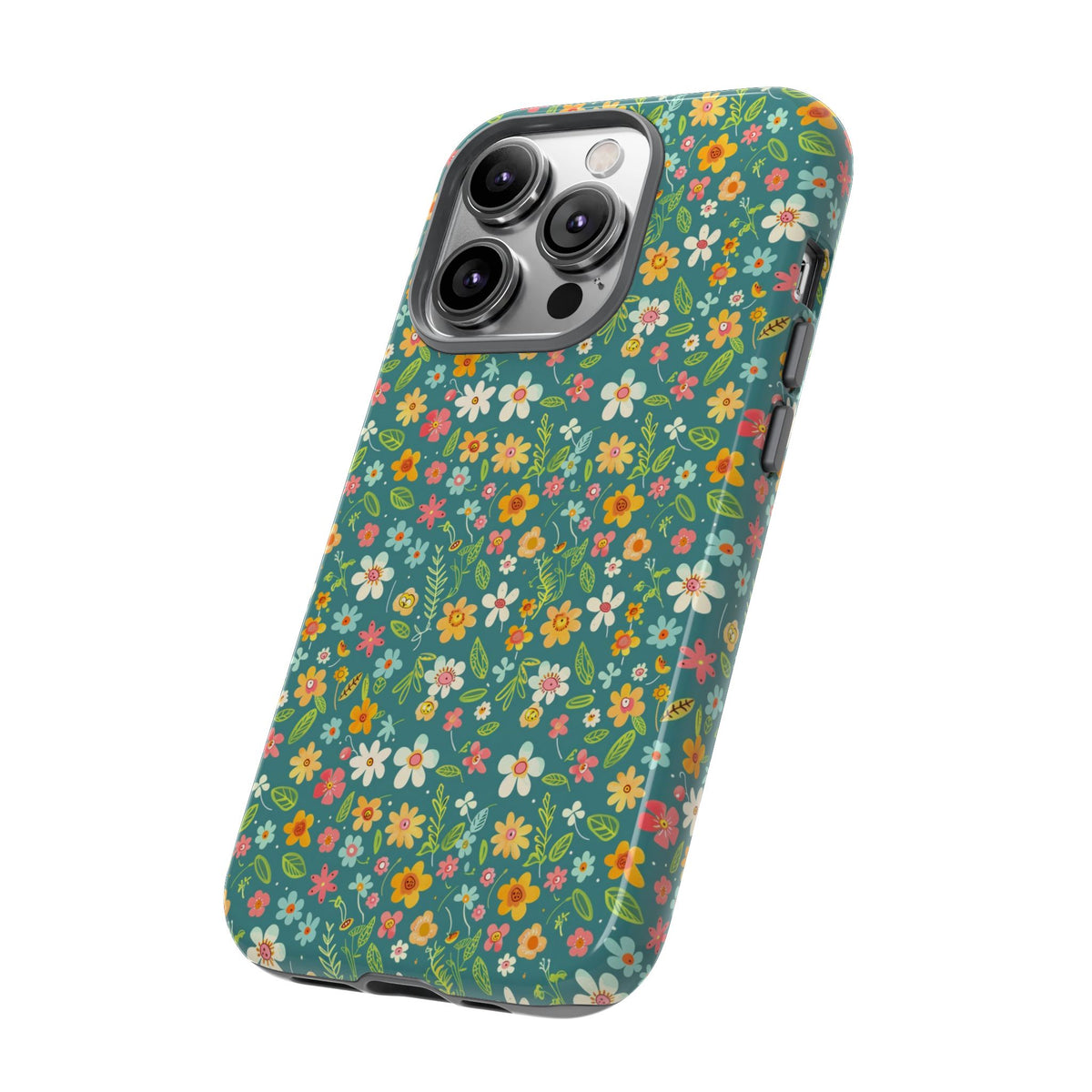 Spring Pattern Phone Case – Fresh & Vibrant Design for Your Phone 416