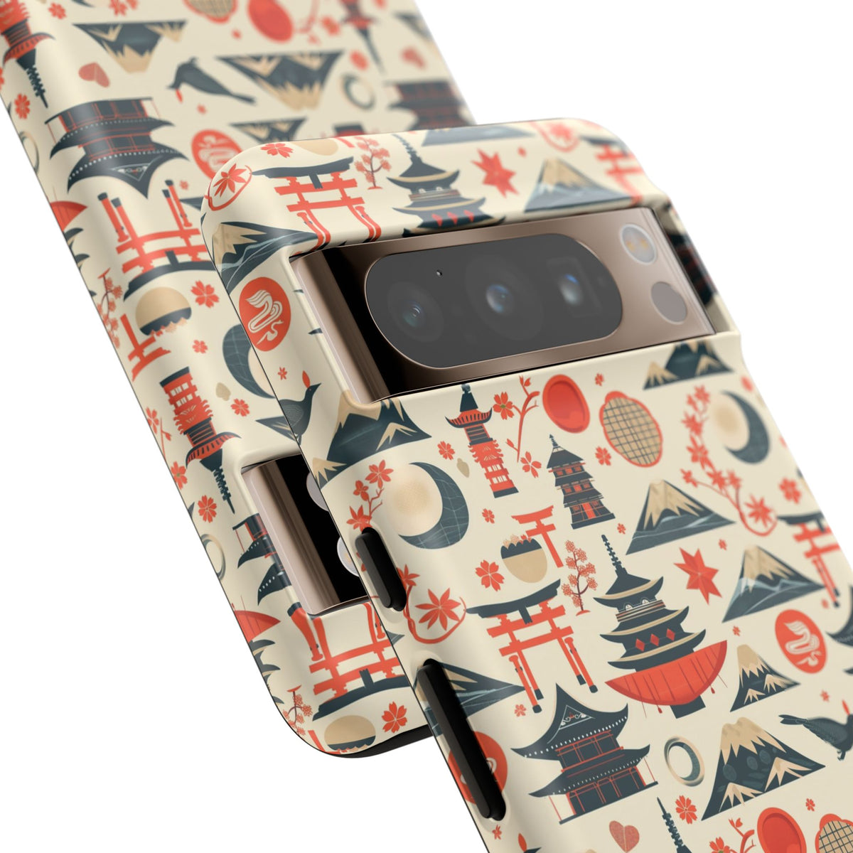 Japanese Pattern Phone Case – Elegant & Timeless Design for Your Phone 140