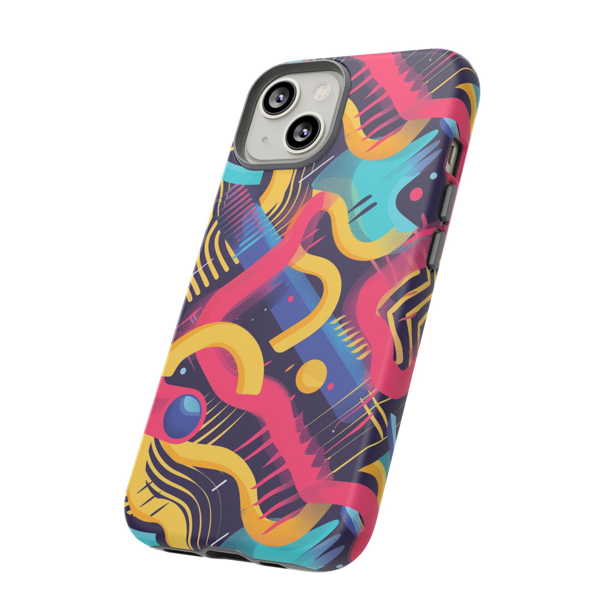 Retro 80s Seamless Phone Case – Vintage Style Meets Modern Protection 2