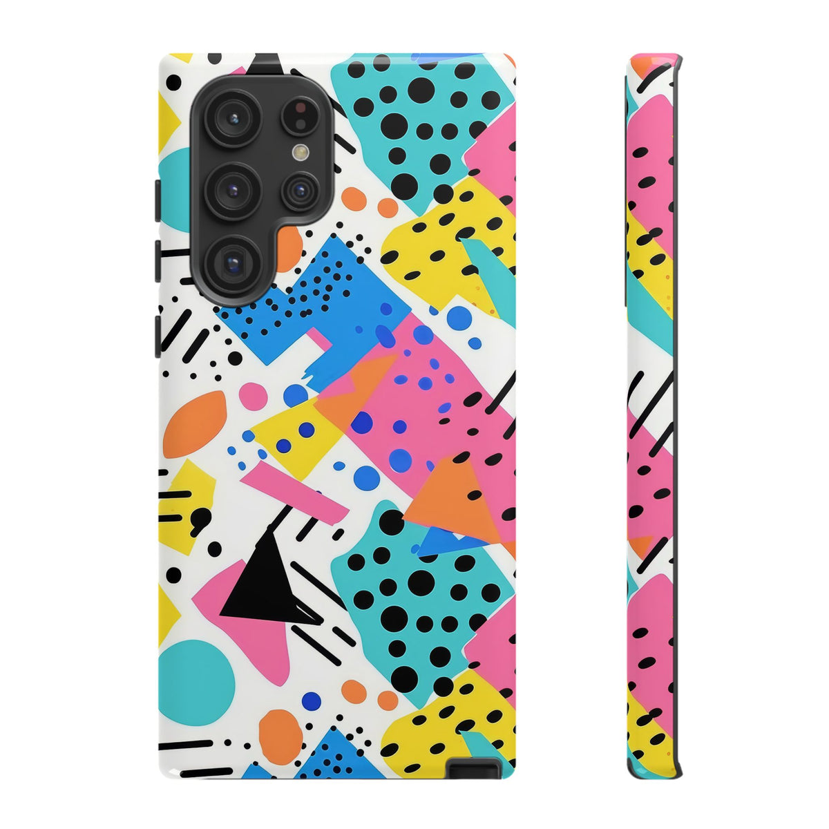 Bright Summer Memphis Design Phone Case – Vibrant and Playful Phone Cover