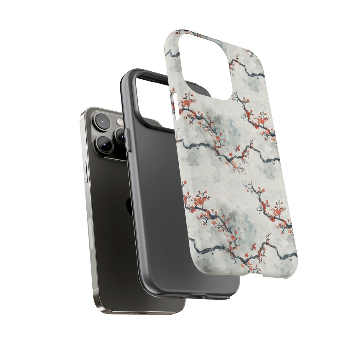 Japanese Pattern Phone Case – Elegant & Timeless Design for Your Phone 021