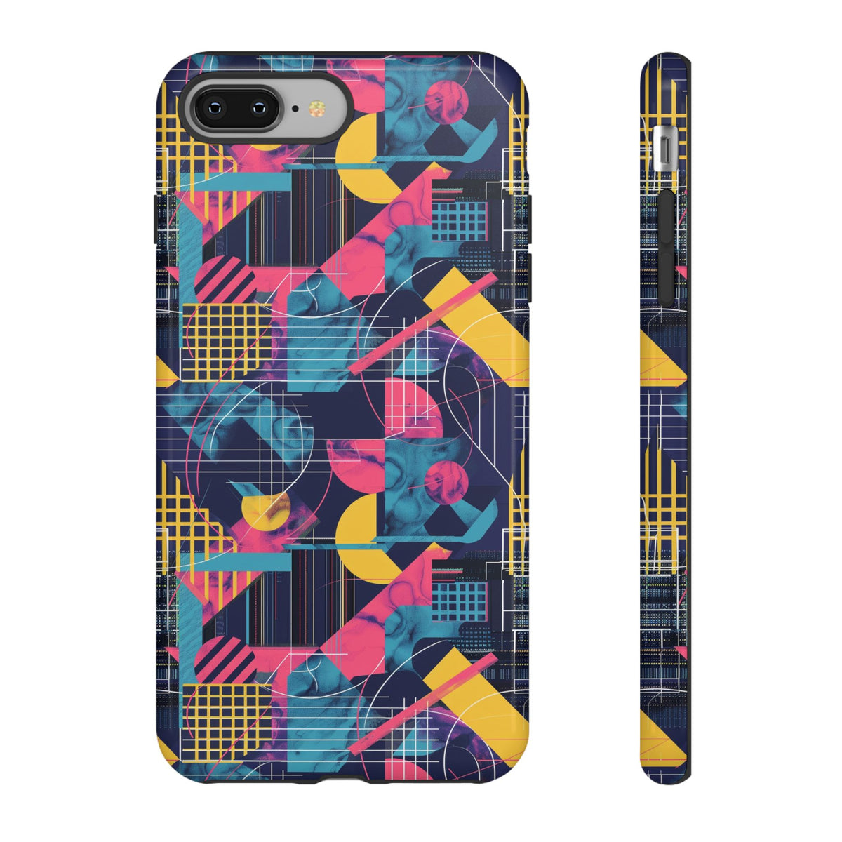 Retro 80s Seamless Phone Case – Vintage Style Meets Modern Protection 188