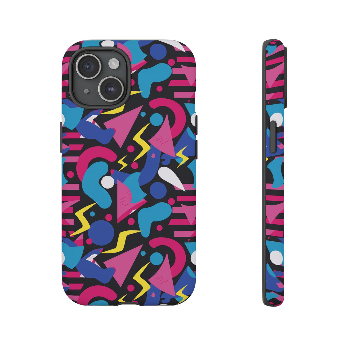 Retro 80s Seamless Phone Case – Vintage Style Meets Modern Protection 096