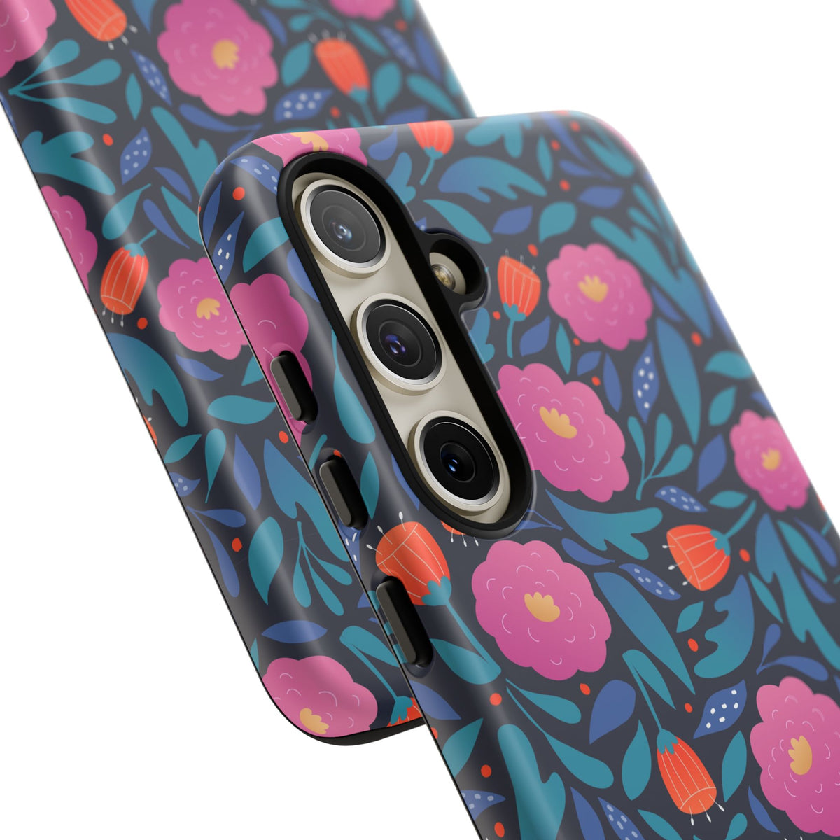 Colorful Little Flower Design Phone Case – Bright and Cheerful Floral Phone Cover 2