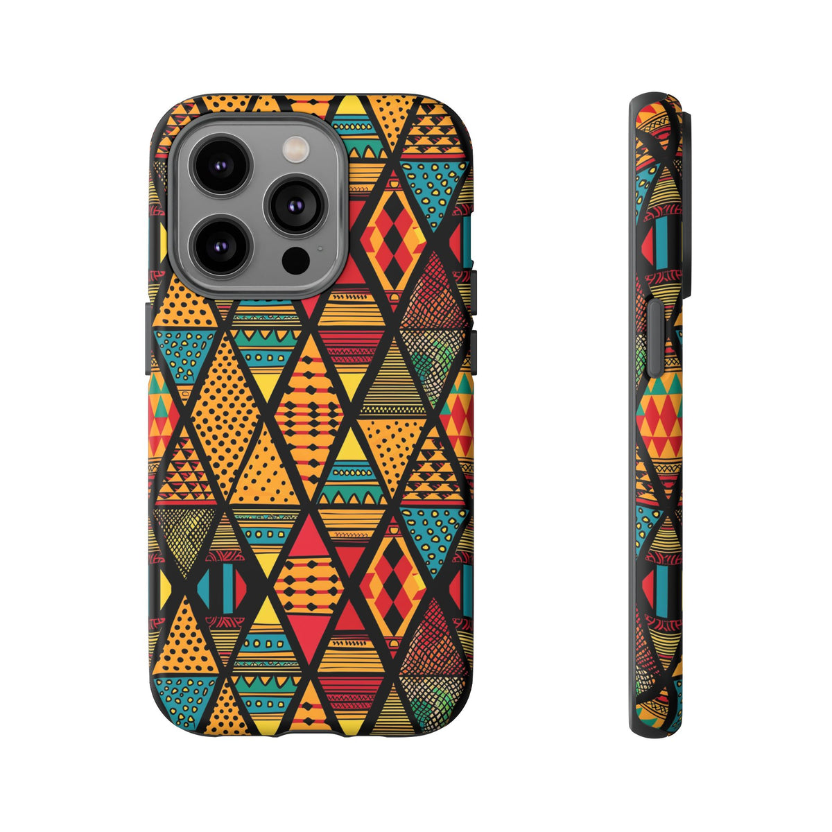 Stylish African Pattern Phone Case – Unique and Vibrant Protection 178