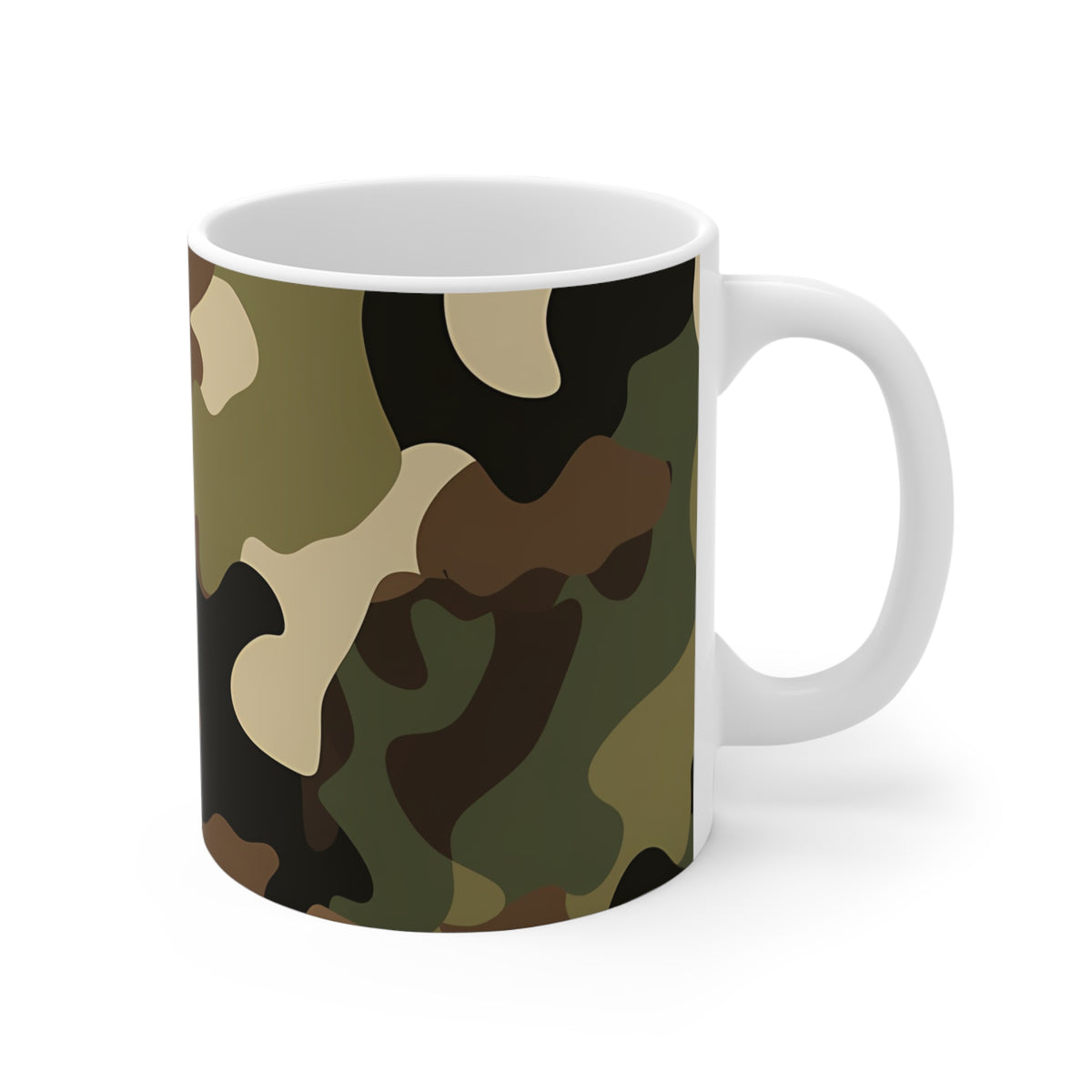 All-Over Camouflage Pattern Coffee Mug 131