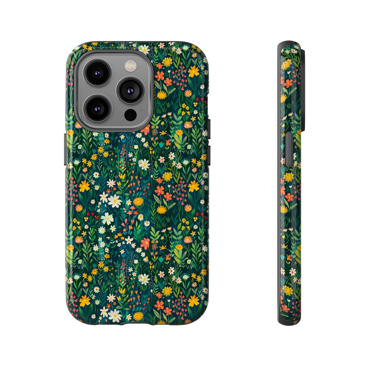 Spring Pattern Phone Case – Fresh & Vibrant Design for Your Phone 410