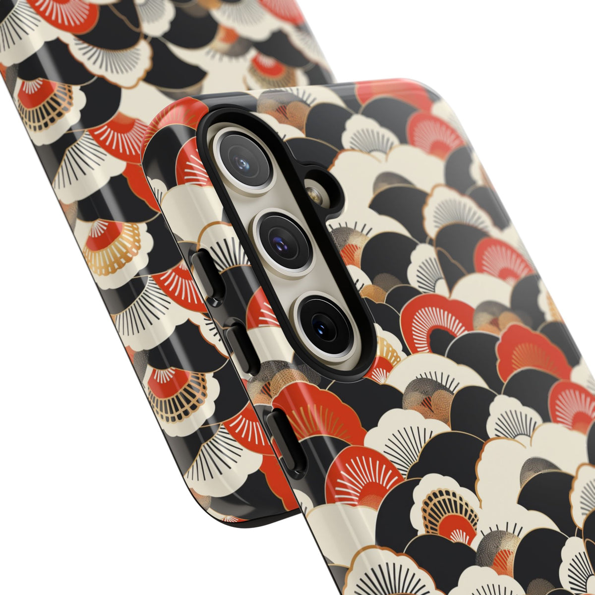 Japanese Pattern Phone Case – Elegant & Timeless Design for Your Phone 080