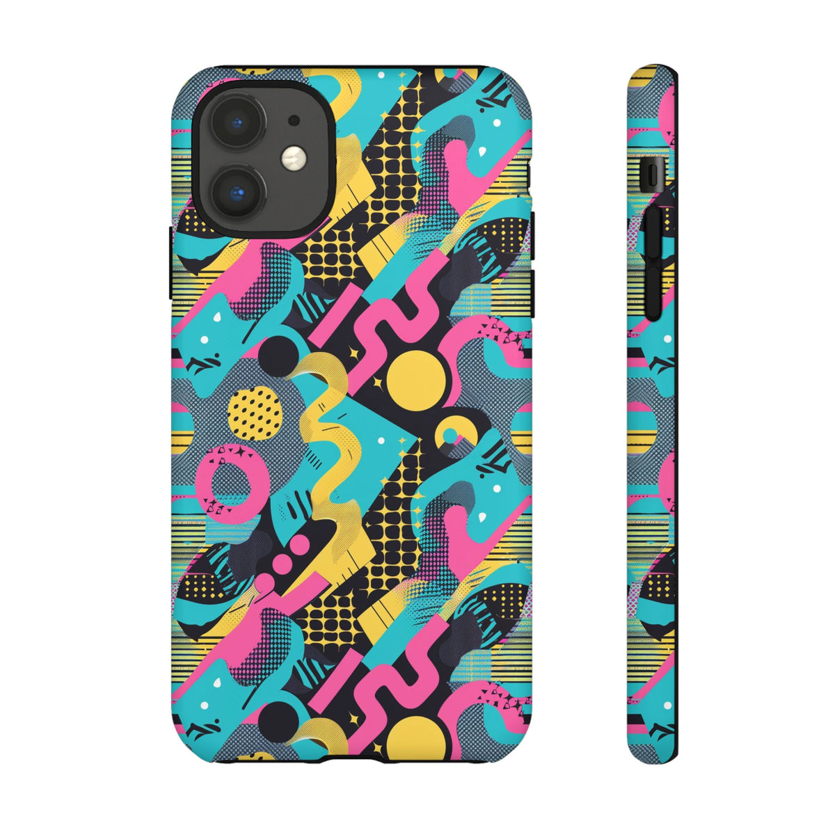 Retro 80s Seamless Phone Case – Vintage Style Meets Modern Protection 138