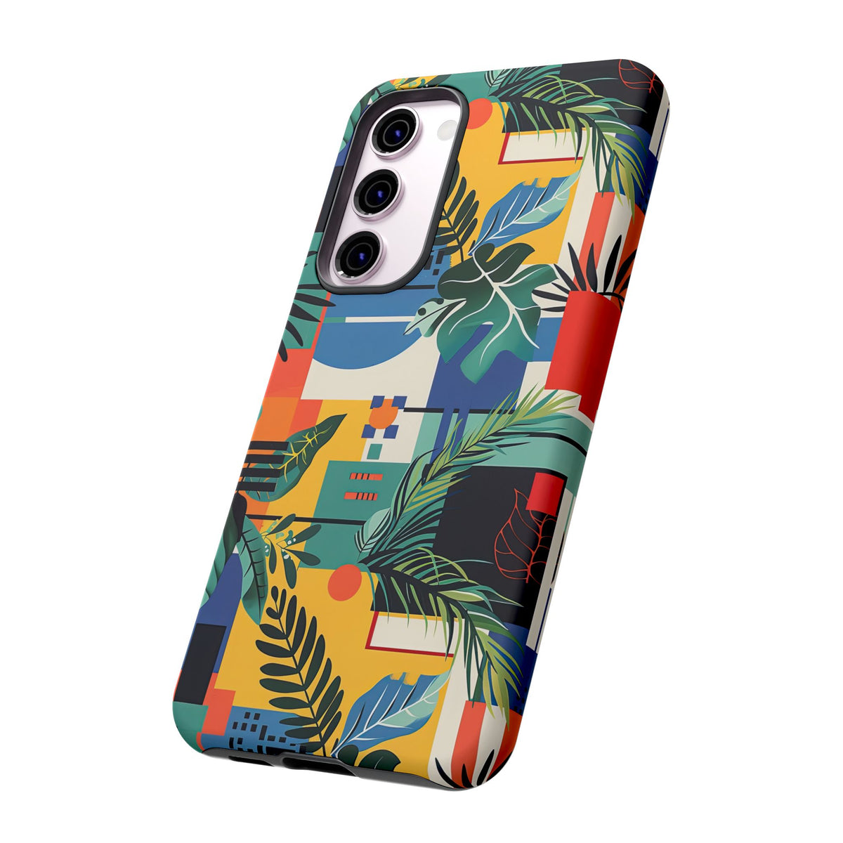 Jungle Collage Phone Case – Vibrant & Durable Nature-Inspired Protection