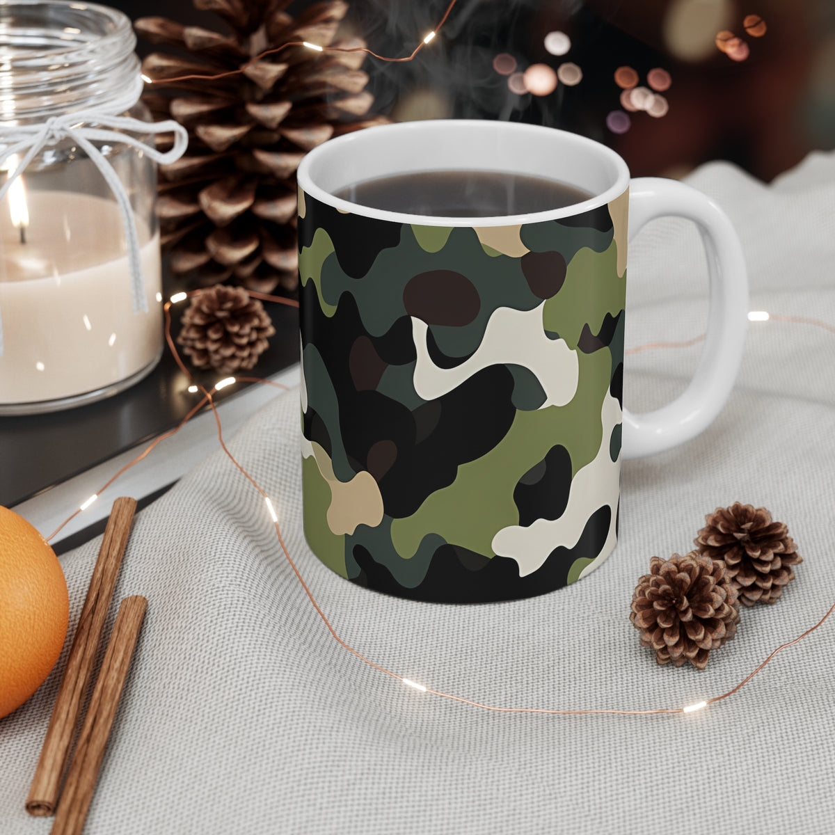 All-Over Camouflage Pattern Coffee Mug 404