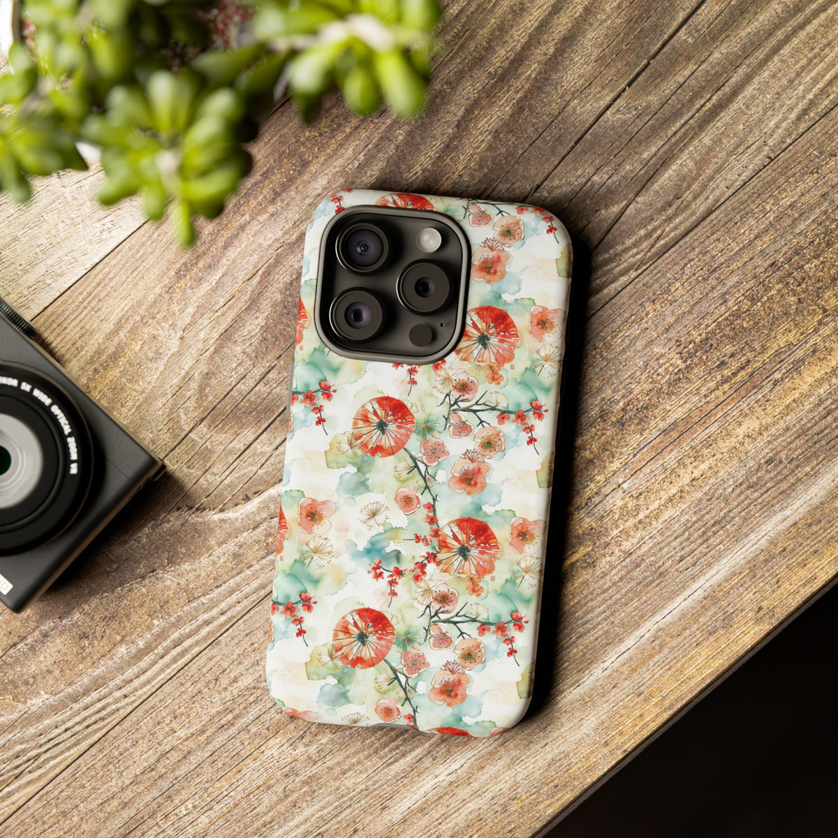 Japanese Pattern Phone Case – Elegant & Timeless Design for Your Phone 042