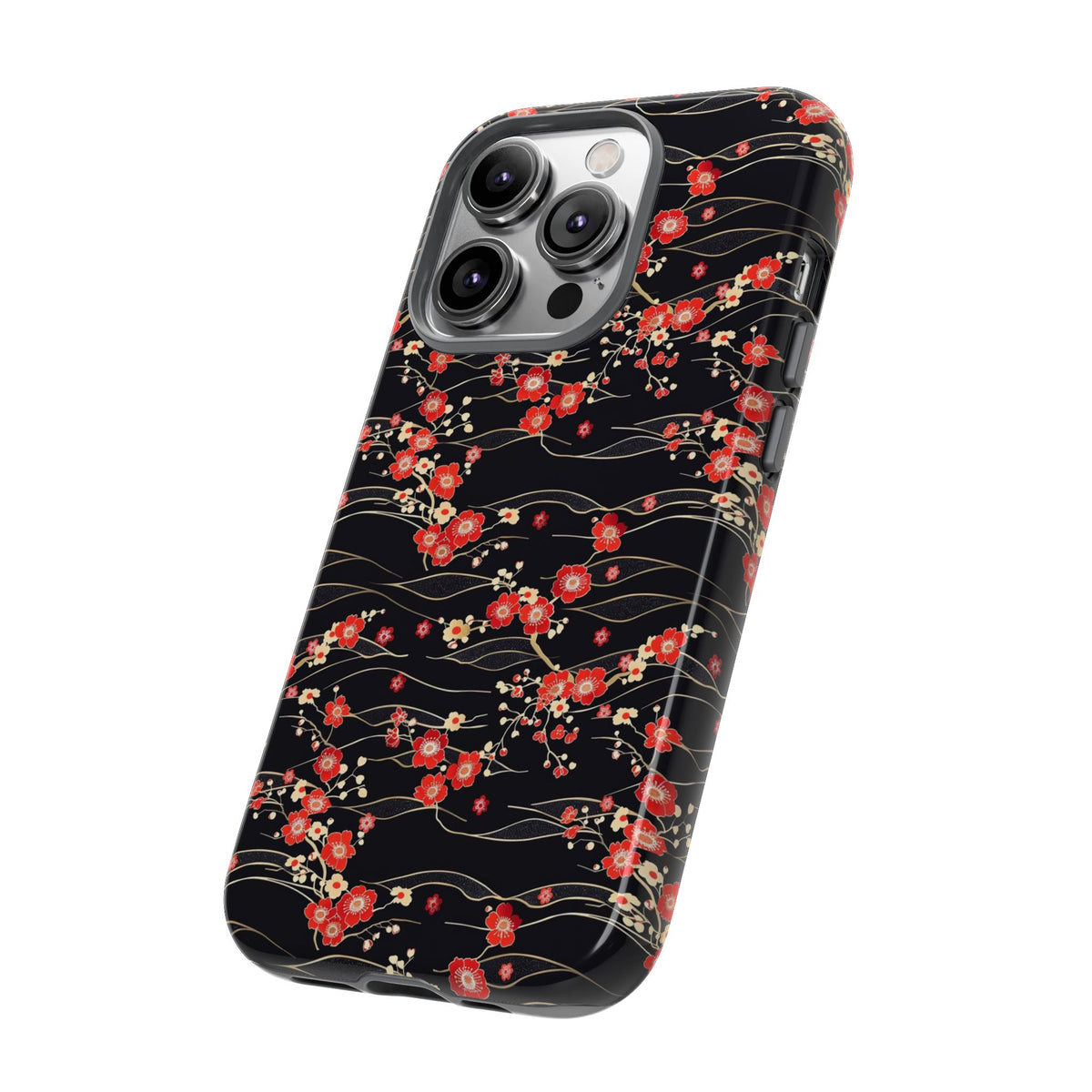 Japanese Pattern Phone Case – Elegant & Timeless Design for Your Phone 041