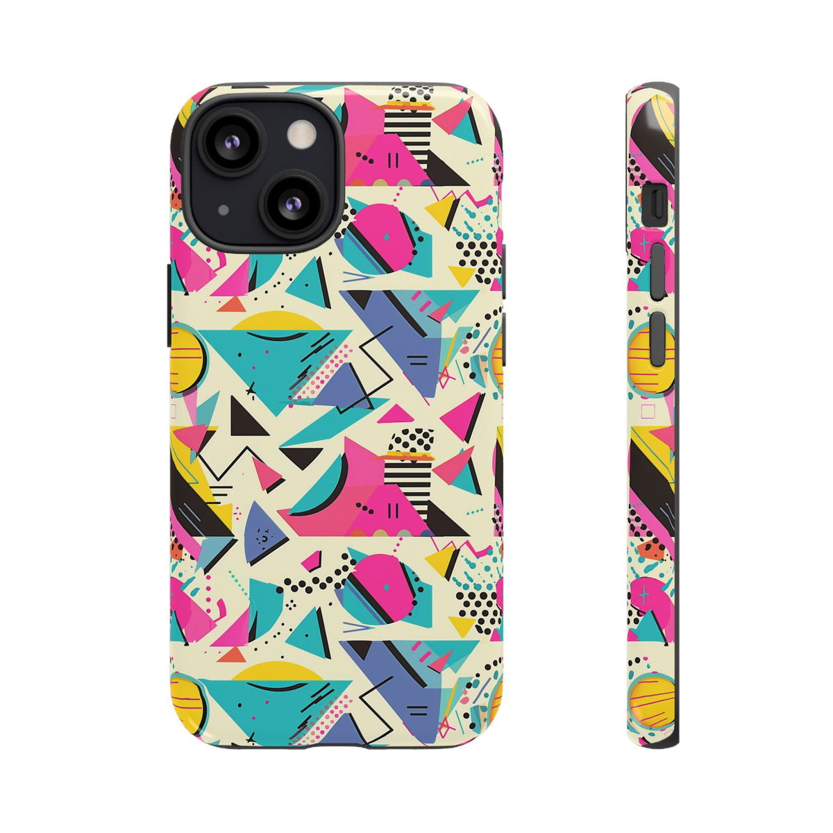 Retro 80s Seamless Phone Case – Vintage Style Meets Modern Protection 104