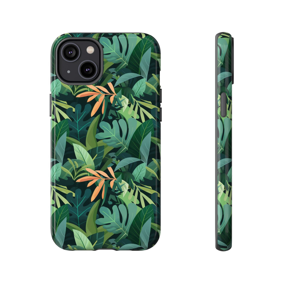 Jungle Pattern Phone Case – Exotic & Lush Design for Your Phone 341