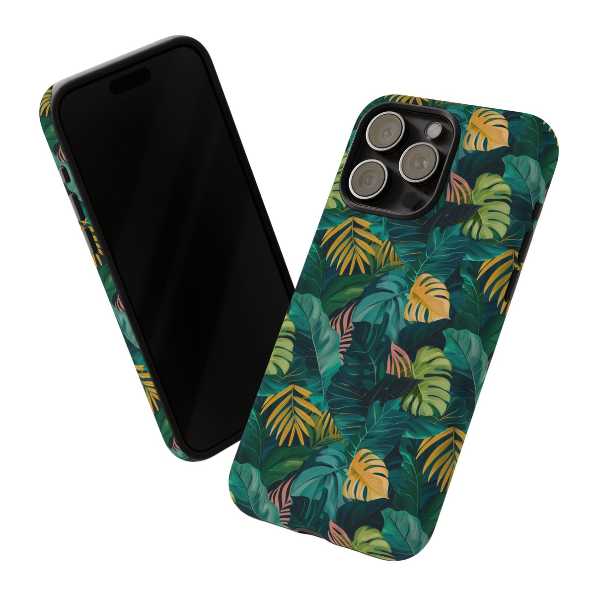 Jungle Pattern Phone Case – Exotic & Lush Design for Your Phone 337