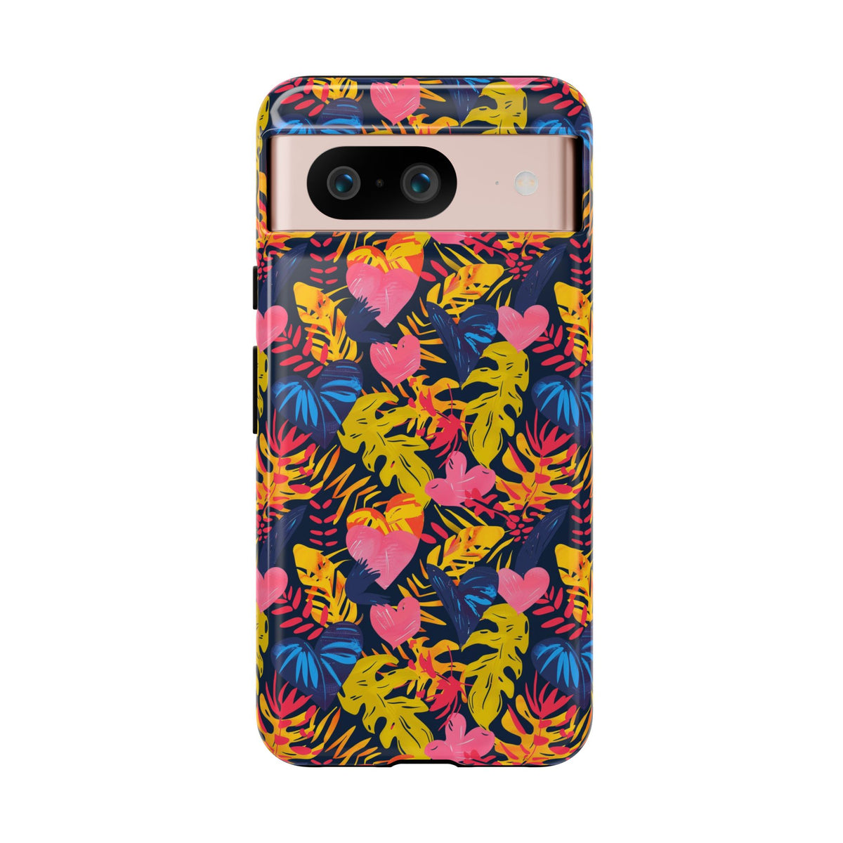 Heart Pattern Phone Case – Stylish & Loving Design for Your Device 360