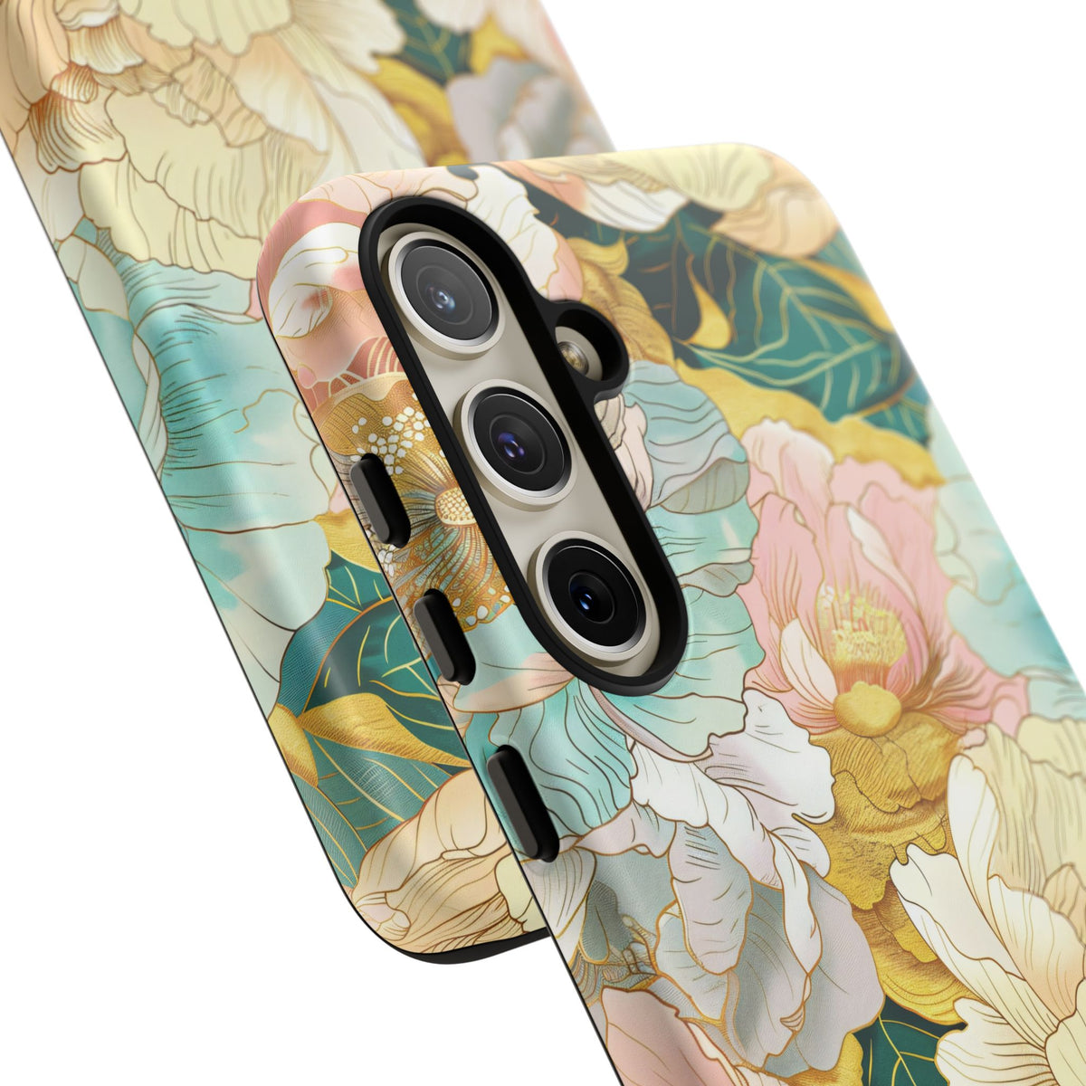 Japanese Blossom Asian Floral Design Phone Case – Elegant Floral Phone Cover