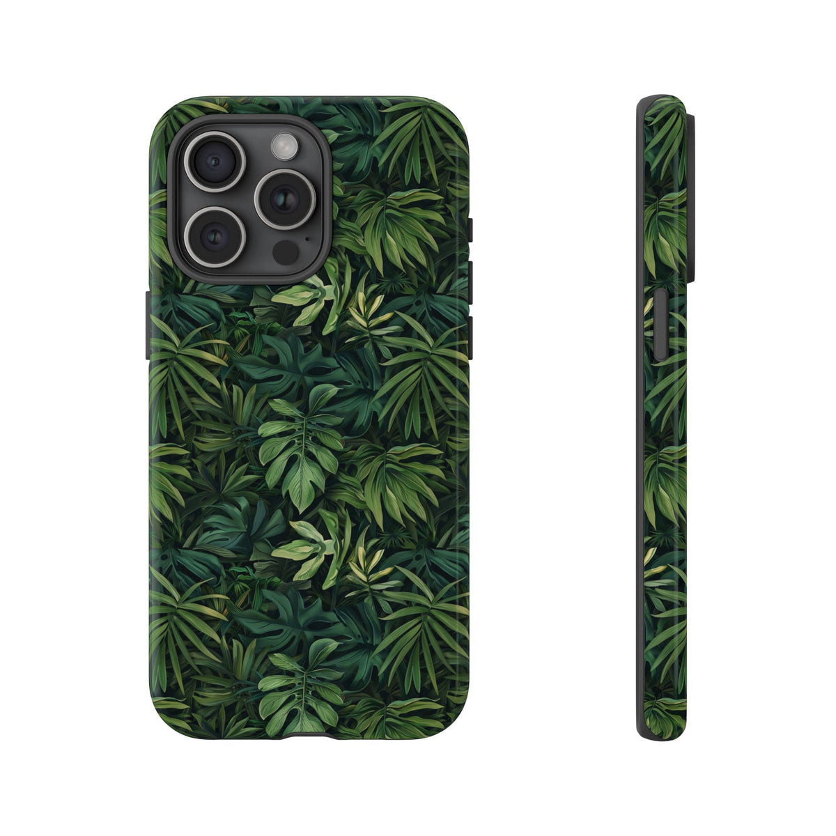 Jungle Pattern Phone Case – Exotic & Lush Design for Your Phone 322