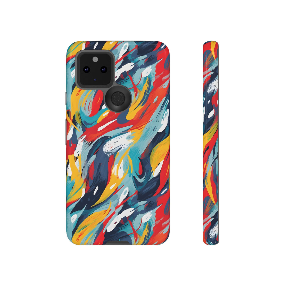 Tough CasesAbstract Painting Design Phone Case – Modern Art-Inspired Phone Cover 8