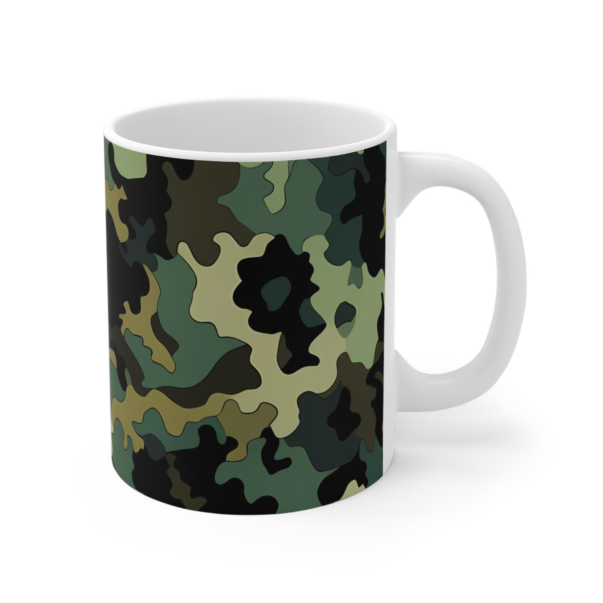 All-Over Camouflage Pattern Coffee Mug 284