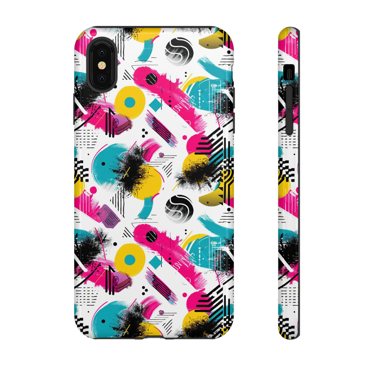 Retro 80s Seamless Phone Case – Vintage Style Meets Modern Protection 135