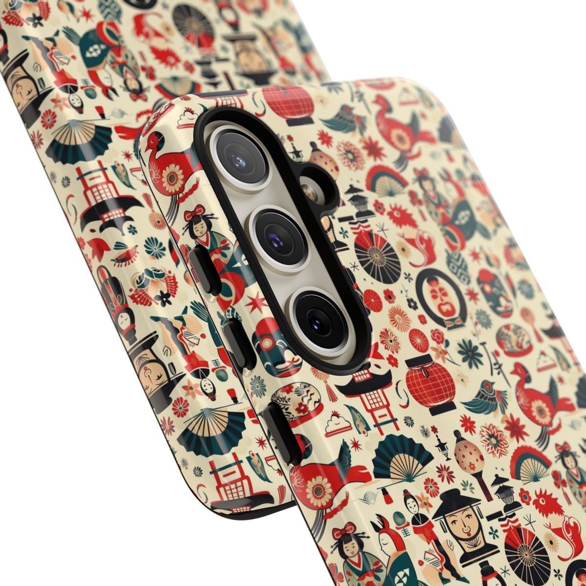 Japanese Pattern Phone Case – Elegant & Timeless Design for Your Phone 471