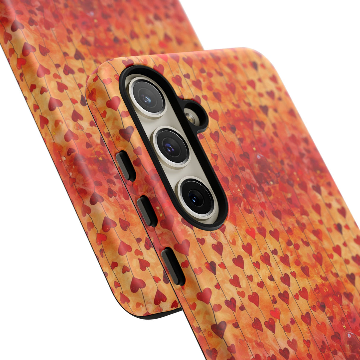 Heart Pattern Phone Case – Stylish & Loving Design for Your Device 827