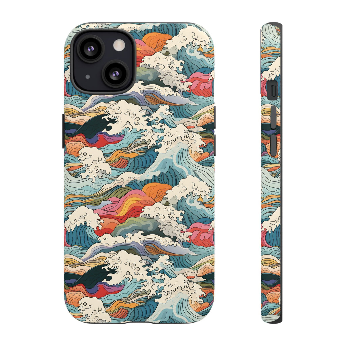 Japanese Waves Phone Case – Embrace Timeless Elegance with Classic Design 2