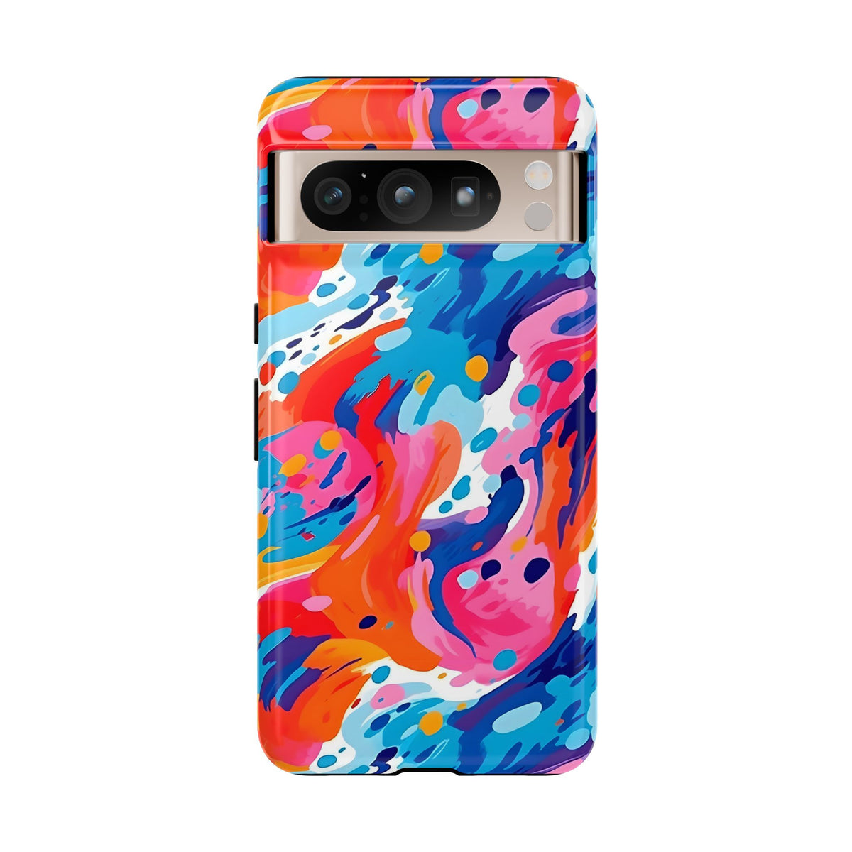 Abstract Painting Design Phone Case – Modern Art-Inspired Phone Cover 4