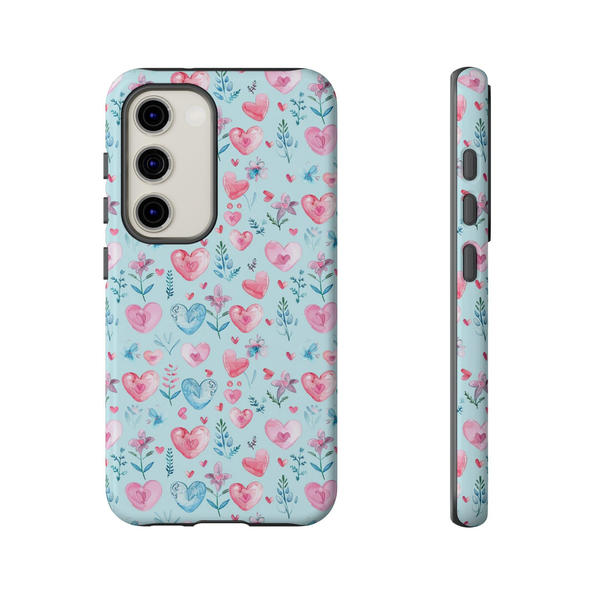 Heart Pattern Phone Case – Stylish & Loving Design for Your Device 228