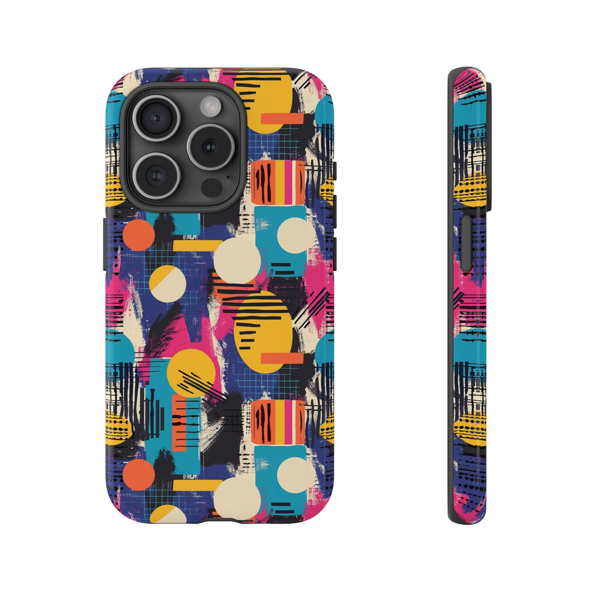 Retro 80s Seamless Phone Case – Vintage Style Meets Modern Protection 153