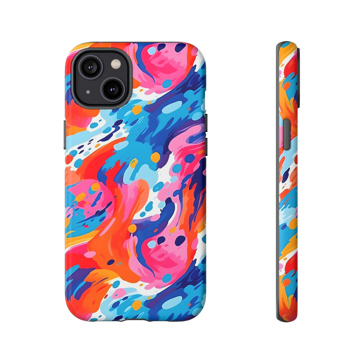 Abstract Painting Design Phone Case – Modern Art-Inspired Phone Cover 4