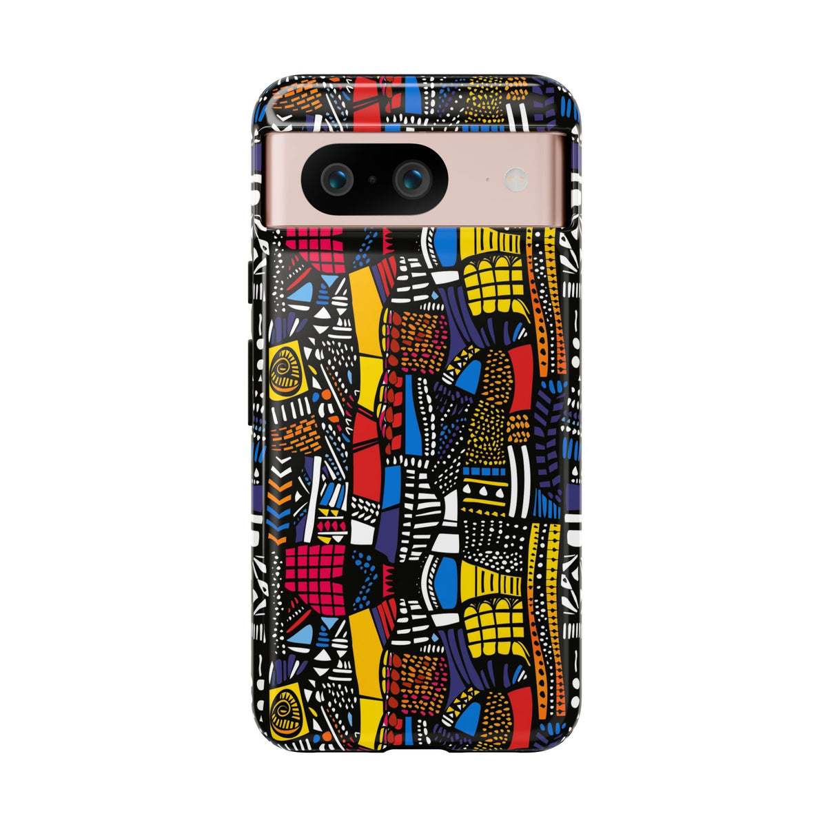 Stylish African Pattern Phone Case – Unique and Vibrant Protection 201