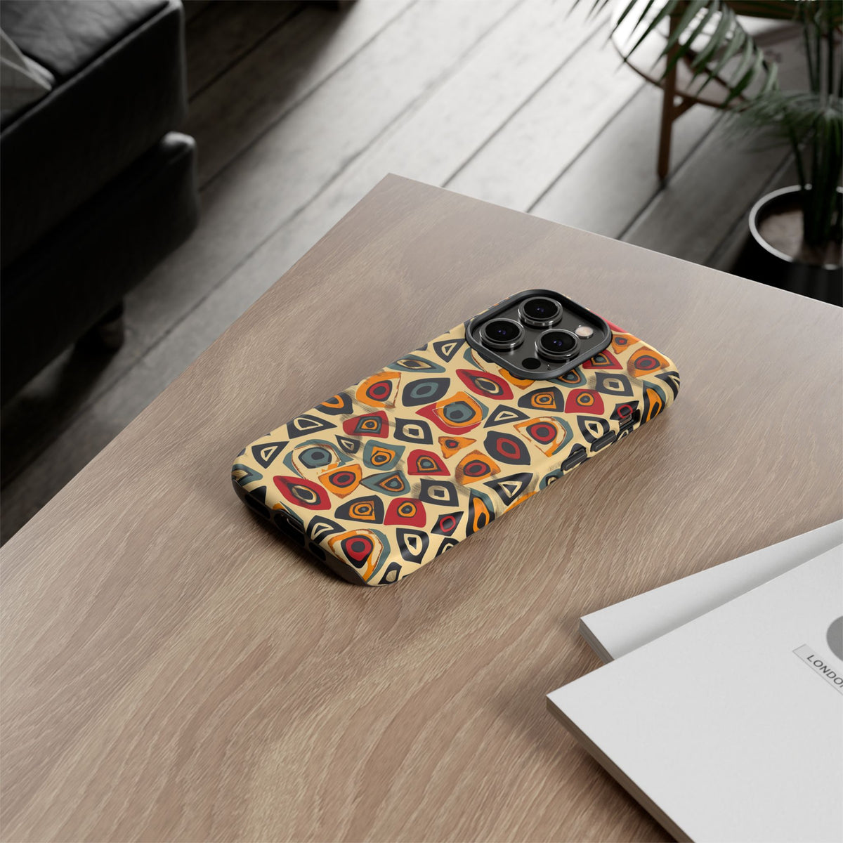 Stylish African Pattern Phone Case – Unique and Vibrant Protection 167