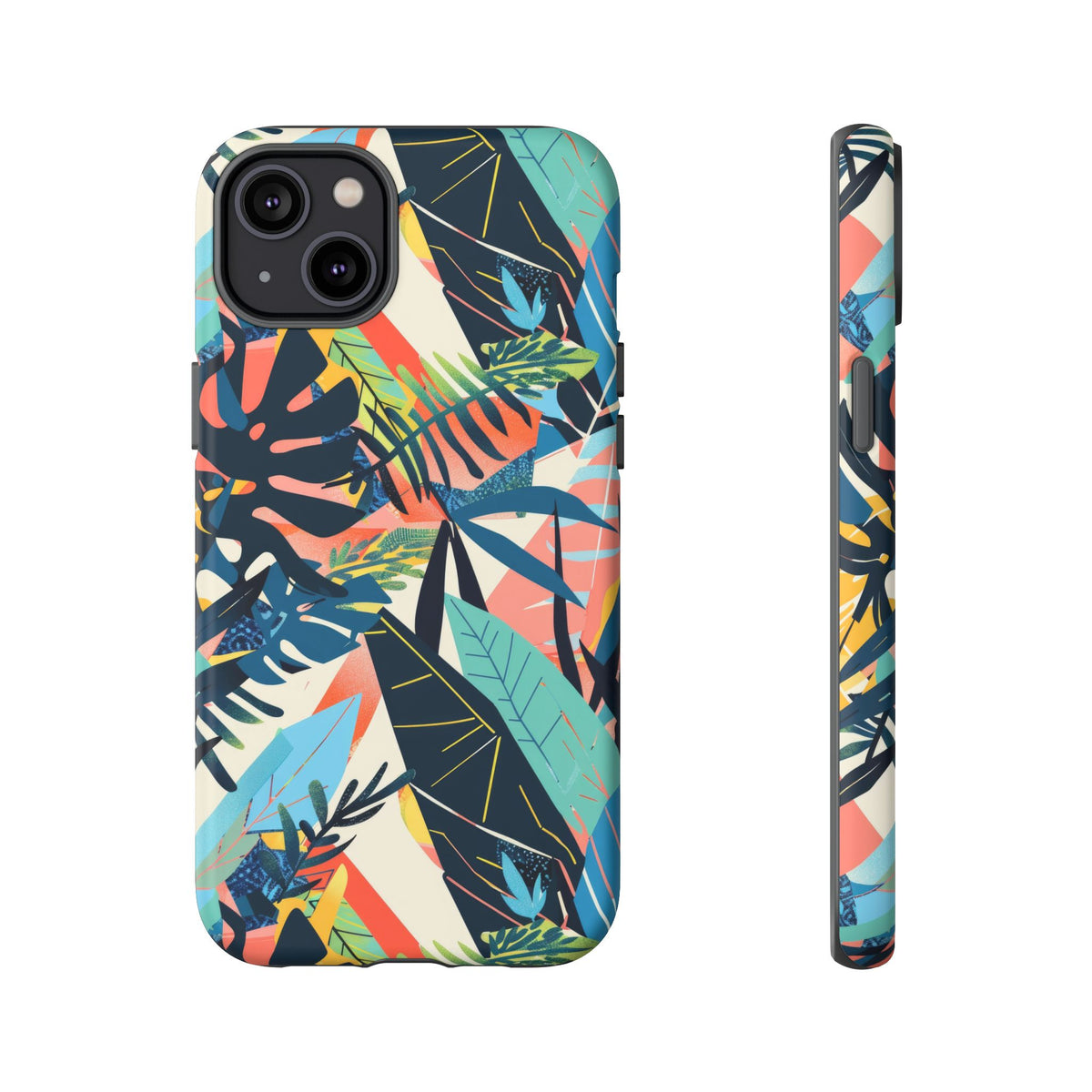 Jungle Collage Phone Case – Vibrant & Durable