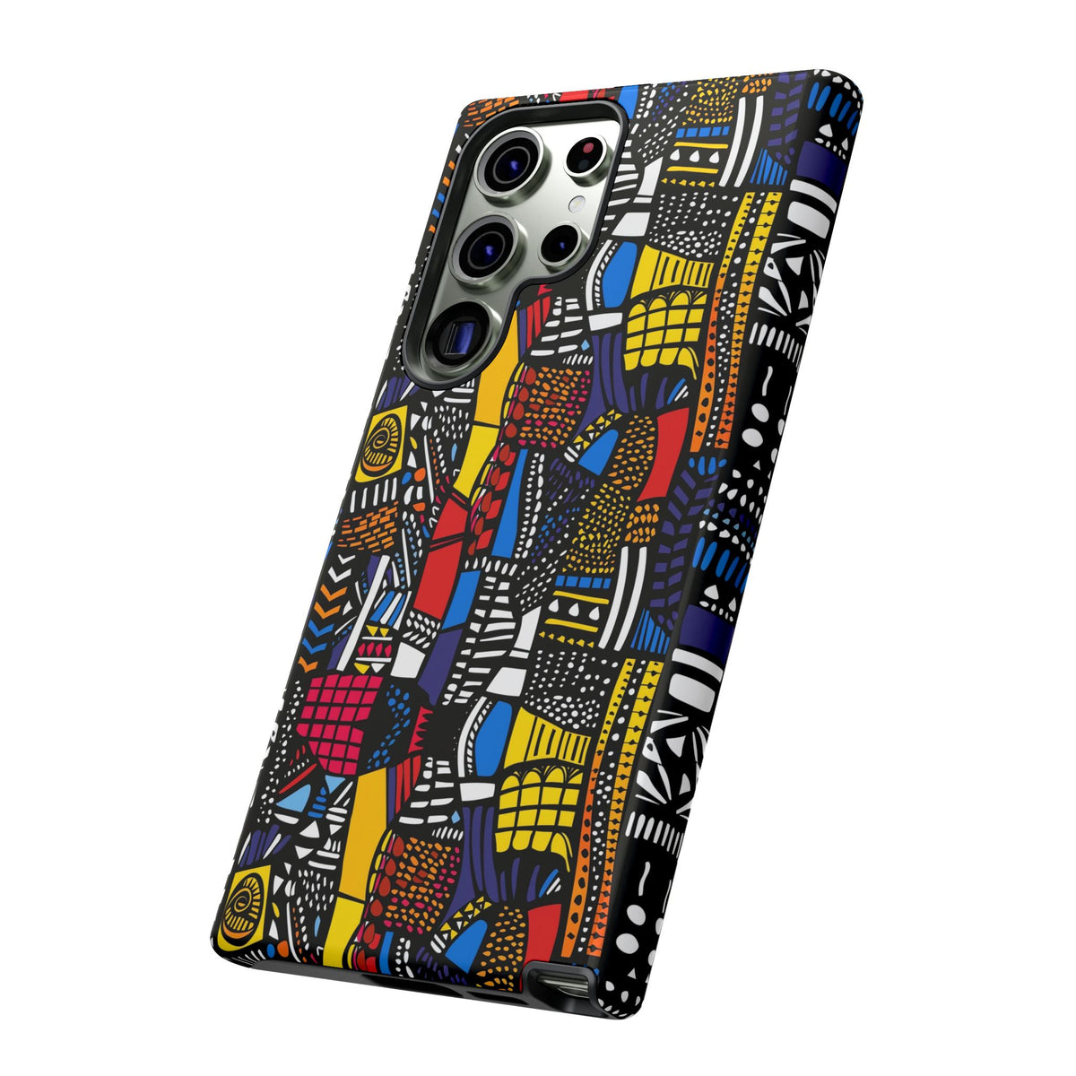 Stylish African Pattern Phone Case – Unique and Vibrant Protection 201