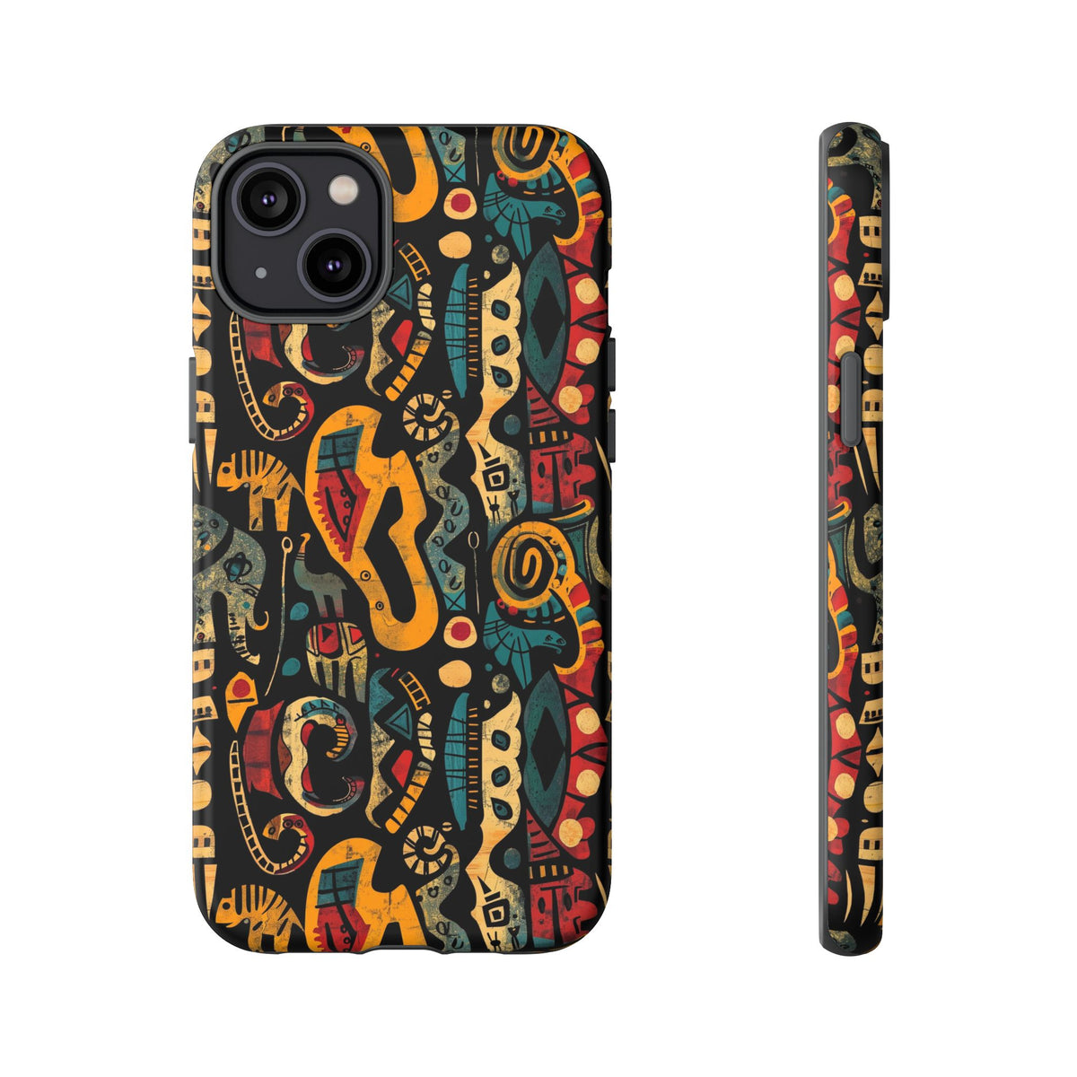 Stylish African Pattern Phone Case – Unique and Vibrant Protection 153