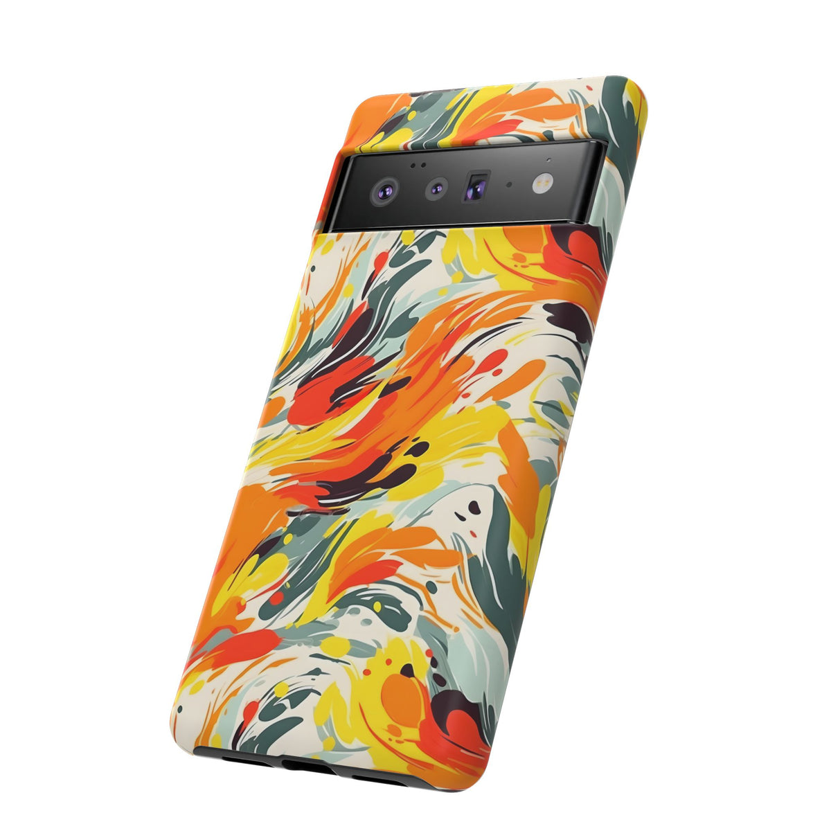 Abstract Painting Design Phone Case – Modern Art-Inspired Phone Cover 5