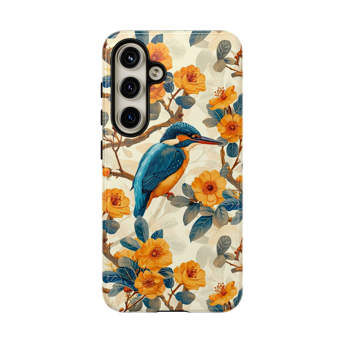 Birds Seamless Pattern Phone Case – Elegant and Timeless Avian Design