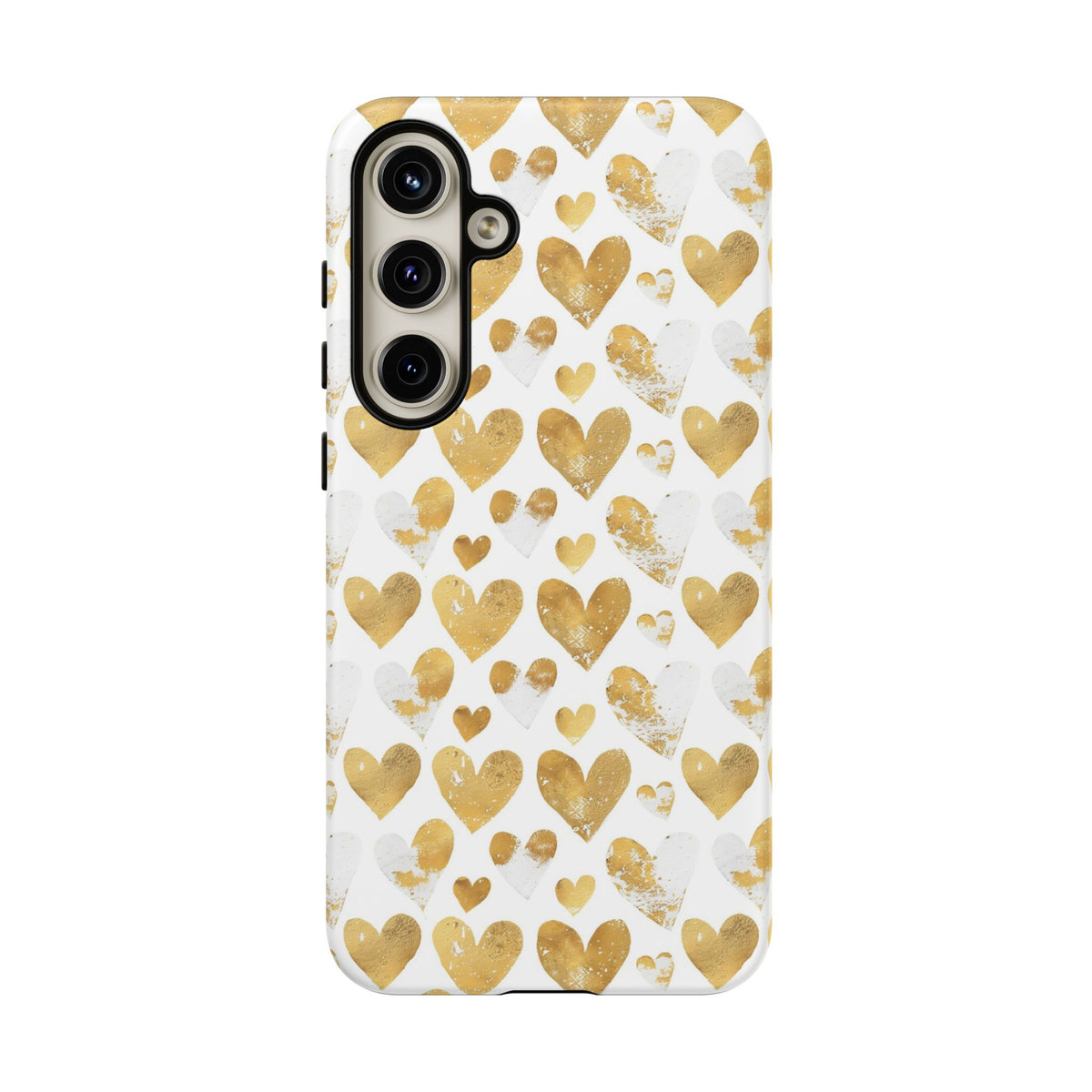 Heart Pattern Phone Case – Stylish & Loving Design for Your Device 230