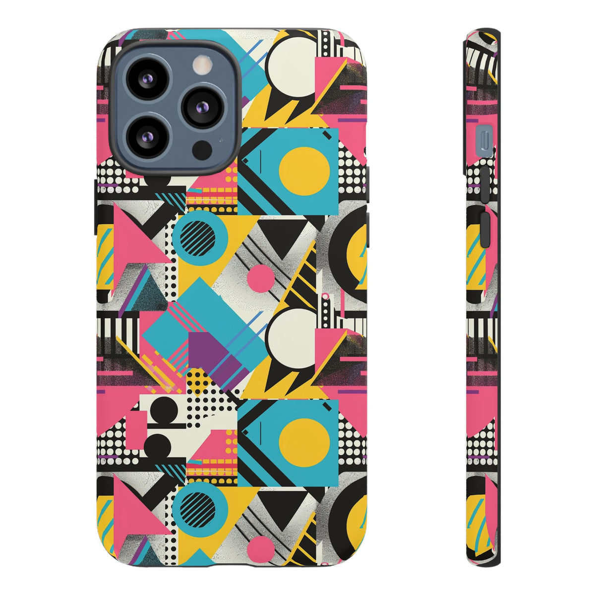 Retro 80s Seamless Phone Case – Vintage Style Meets Modern Protection 156